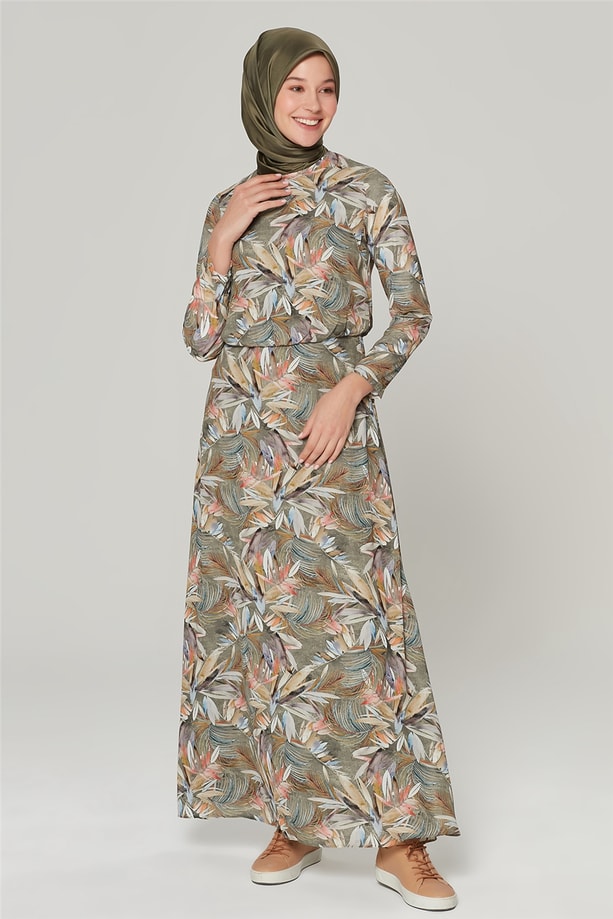 Armine Elbise 20Yra916 Haki