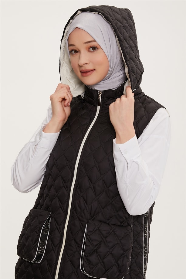 Armine Yelek 21KD1308 Gri