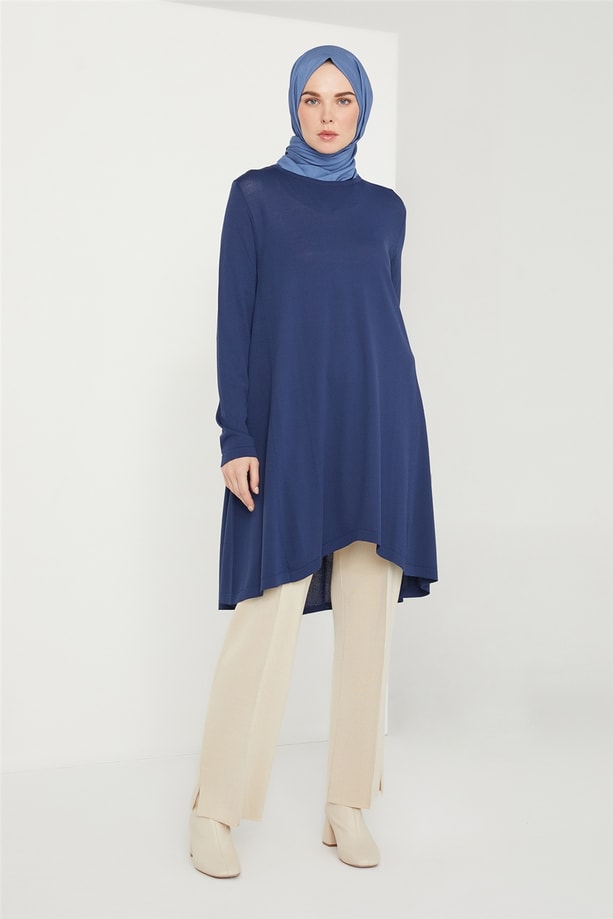 Armine Tunik 21KD2001 İndigo