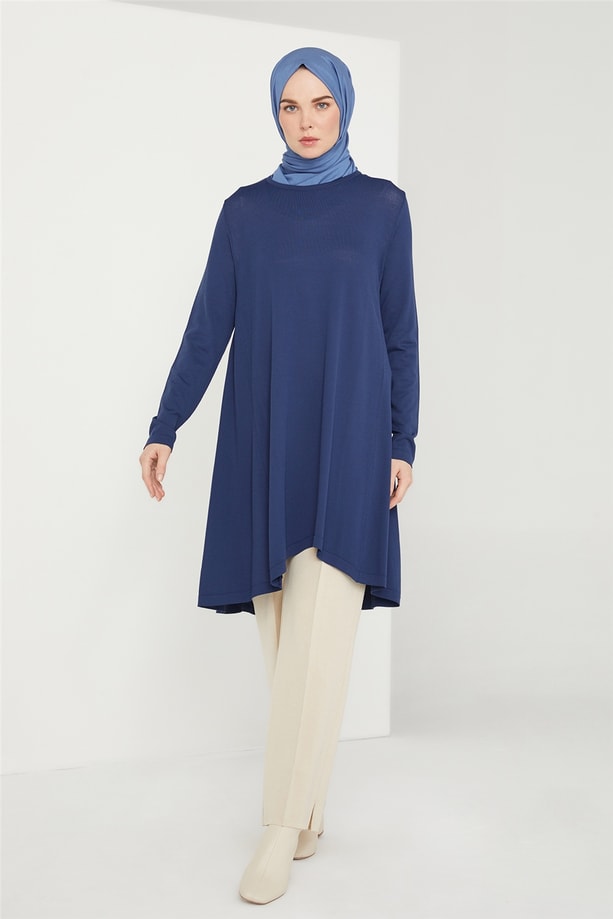 Armine Tunik 21KD2001 İndigo