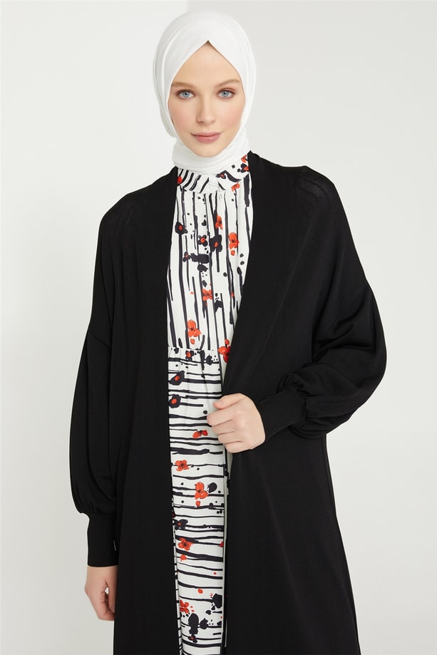 Armine Hırka 21KD2003 Siyah