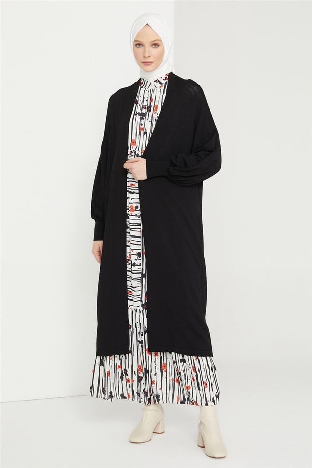 Armine Hırka 21KD2003 Siyah
