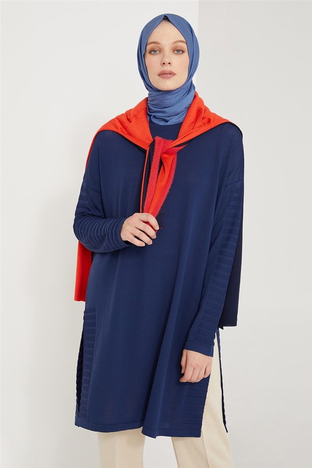 Armine Tunik 21KD2005 İndigo