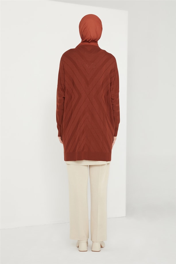Armine Hırka 21KD2006 Taba