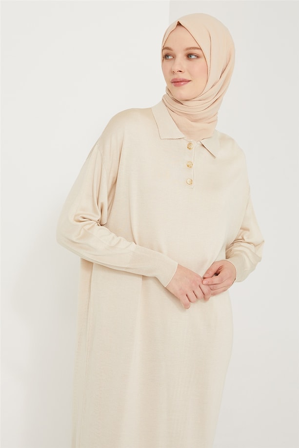 Armine Elbise 21KD2010 Bej