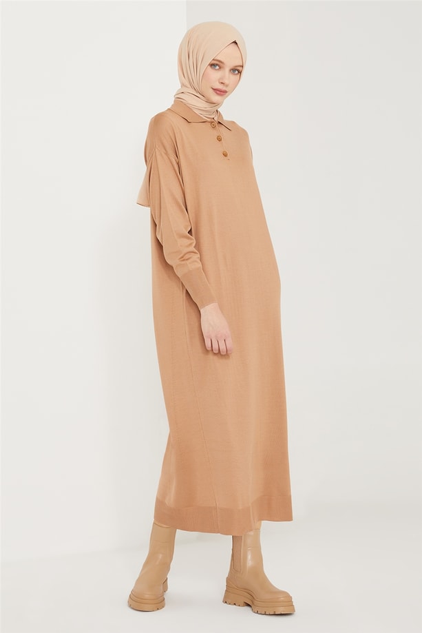 Armine Elbise 21KD2010 Camel