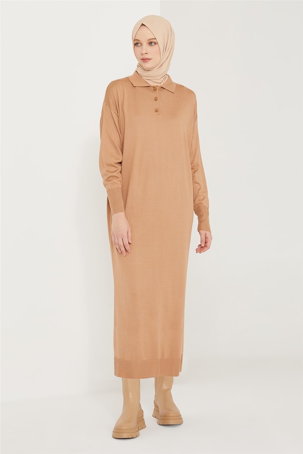 Armine Elbise 21KD2010 Camel