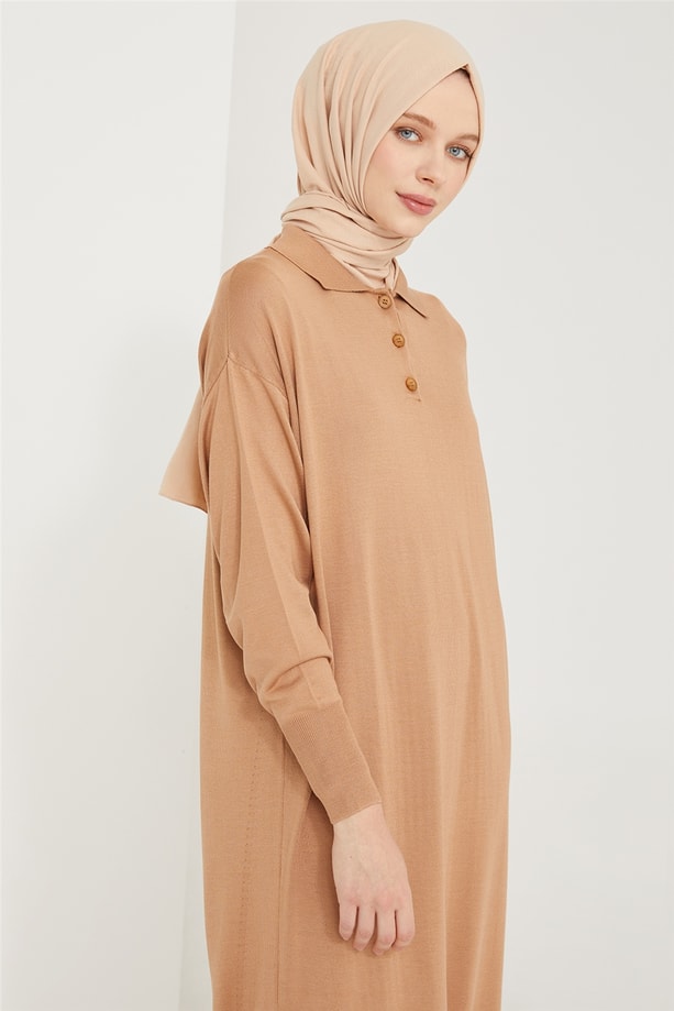 Armine Elbise 21KD2010 Camel