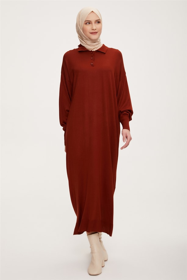 Armine Elbise 21KD2010 Taba