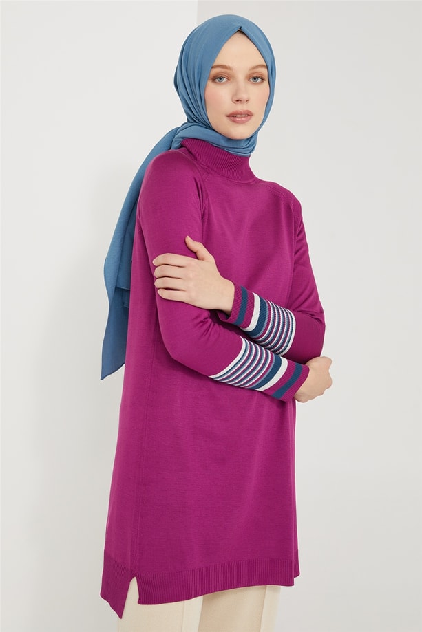 Armine Tunik 21KD2016 Erguvan
