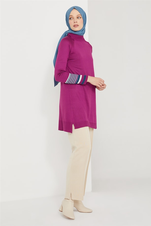 Armine Tunik 21KD2016 Erguvan