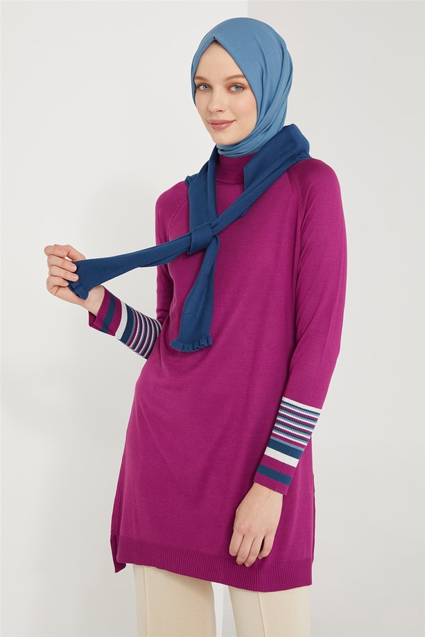 Armine Tunik 21KD2016 Erguvan