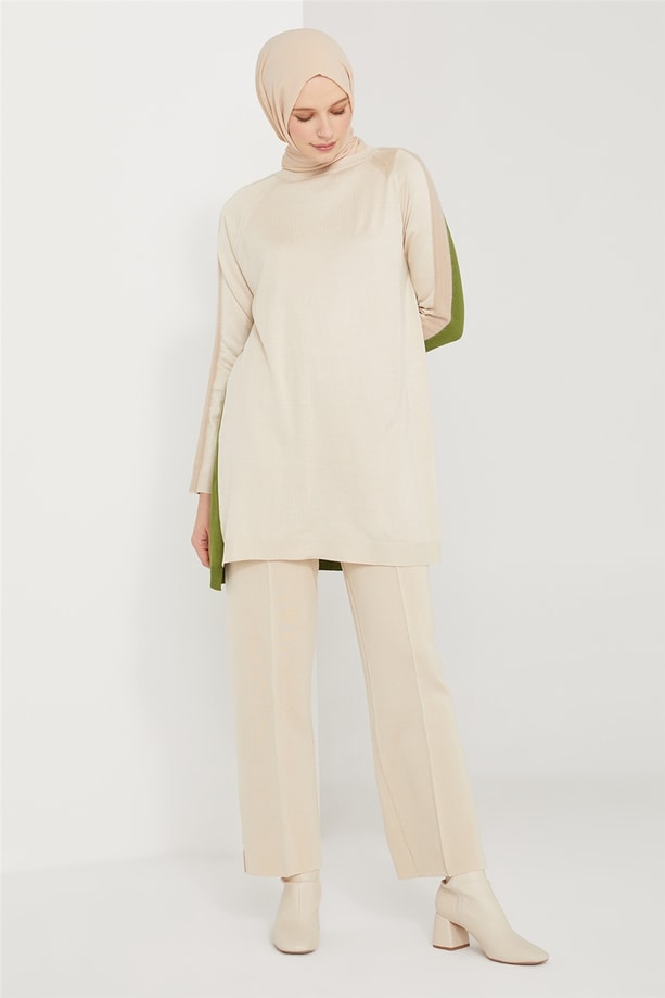 Armine Tunik 21KD2017 Limon Yeşili