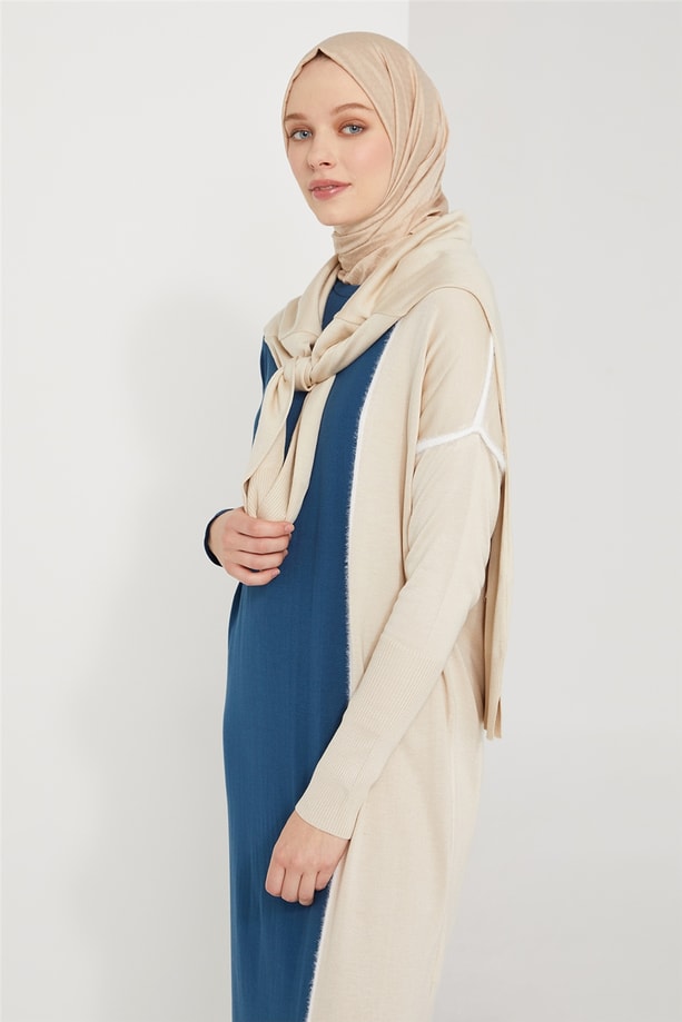 Armine Elbise 21KD2018 İndigo