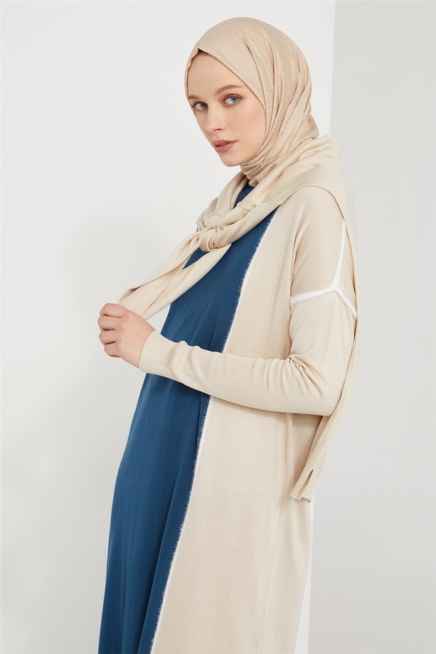 Armine Elbise 21KD2018 İndigo