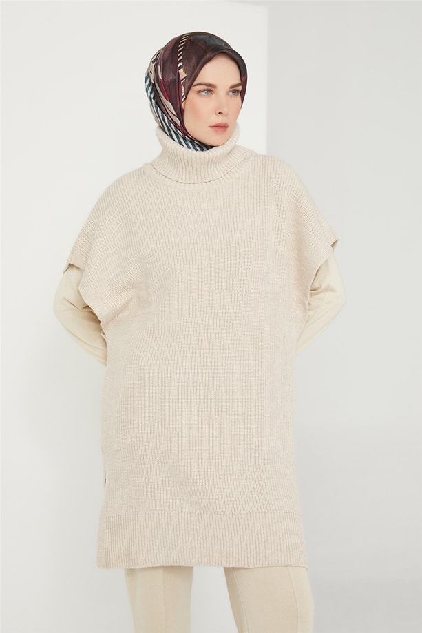 Armine Tunik 21KD2033 Bej