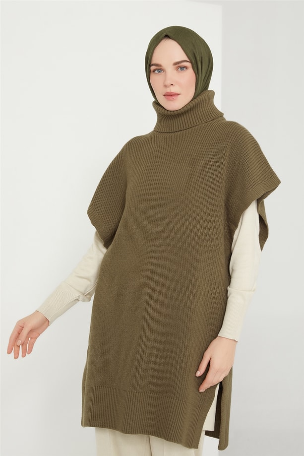 Armine Tunik 21KD2033 Haki