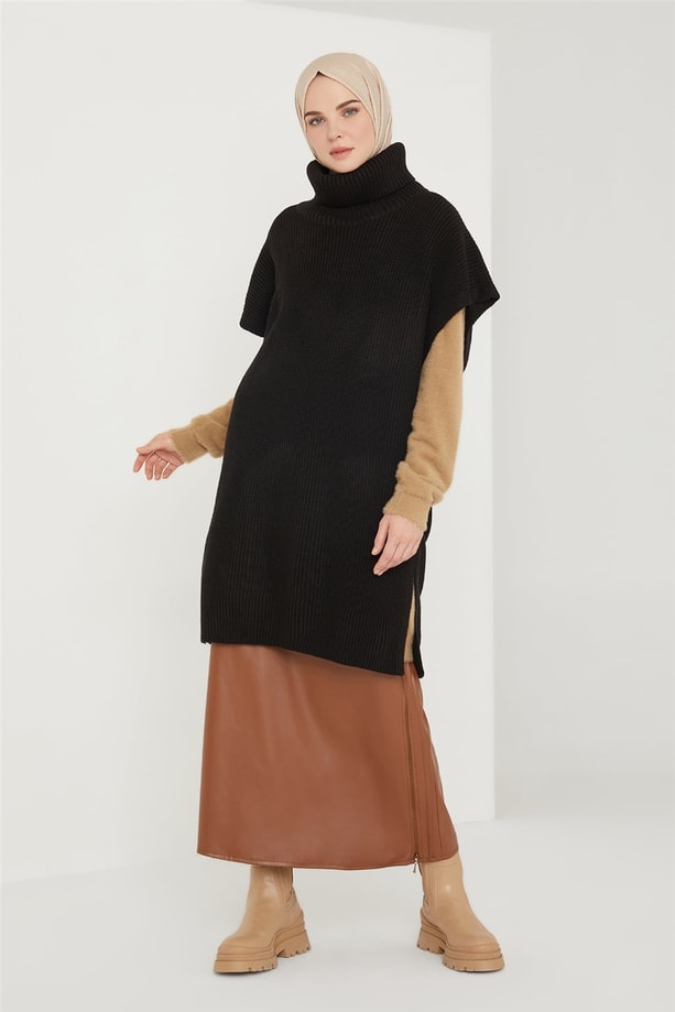Armine Tunik 21KD2033 Siyah