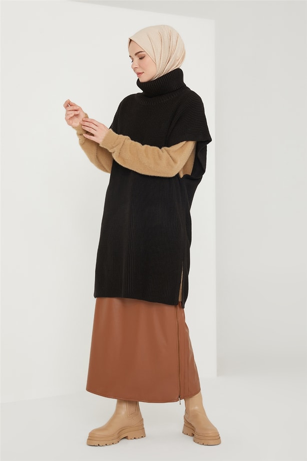 Armine Tunik 21KD2033 Siyah