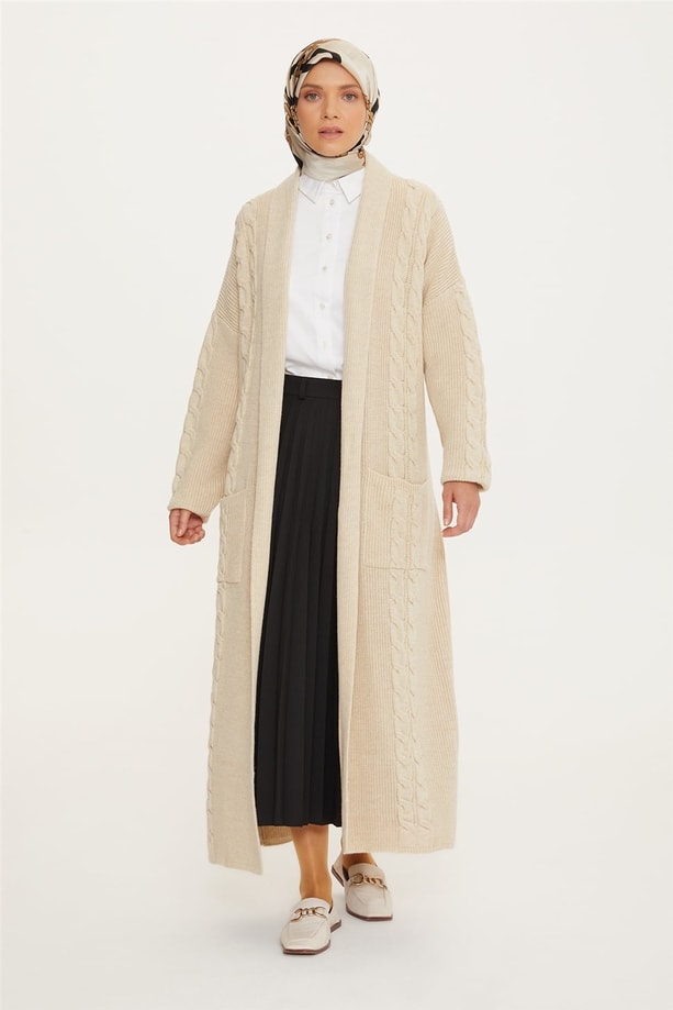 Armine Hırka 21KD2035 Bej