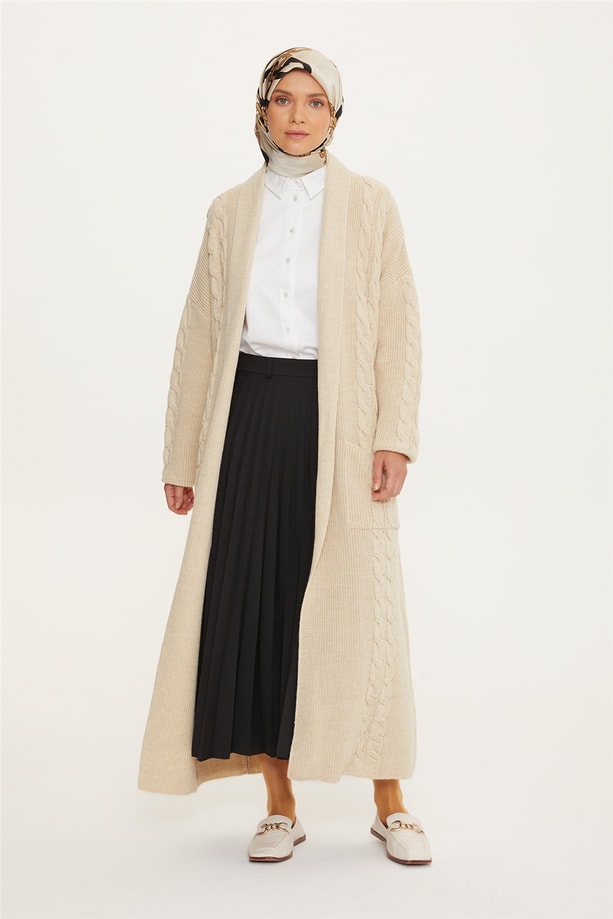 Armine Hırka 21KD2035 Bej