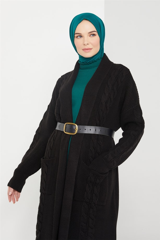 Armine Hırka 21KD2035 Siyah
