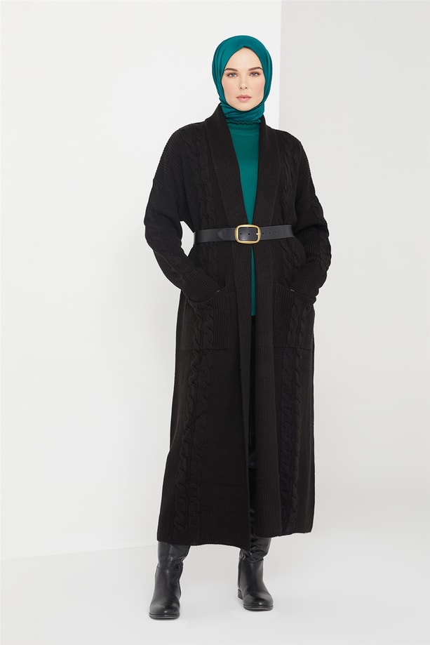 Armine Hırka 21KD2035 Siyah