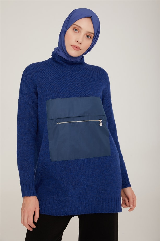 Armine Tunik 21KD2036 Saks