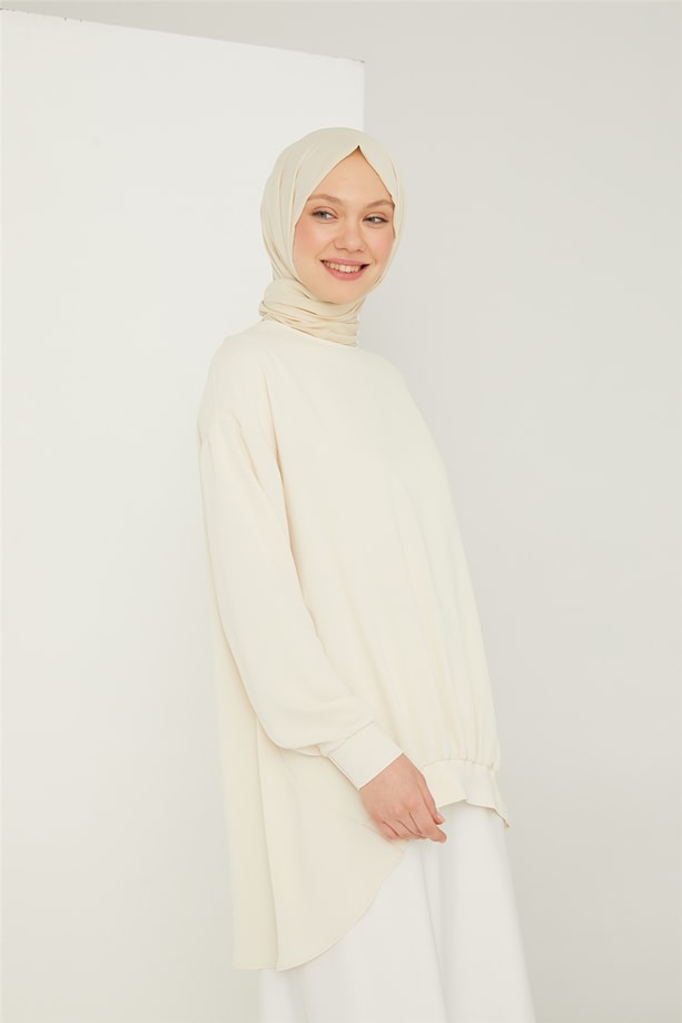 Armine Ribana Detaylı Bluz 21K3028 Aytaşı