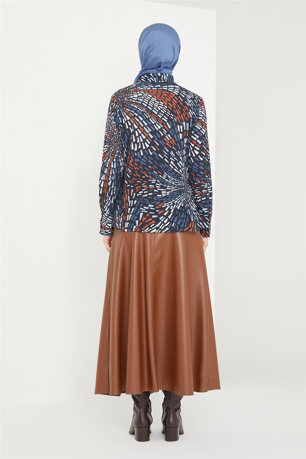 Armine Bluz 21K3034 Lacivert