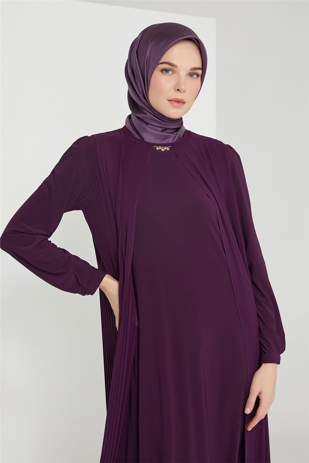 Armine Abiye Elbise 21KD3308 MOR