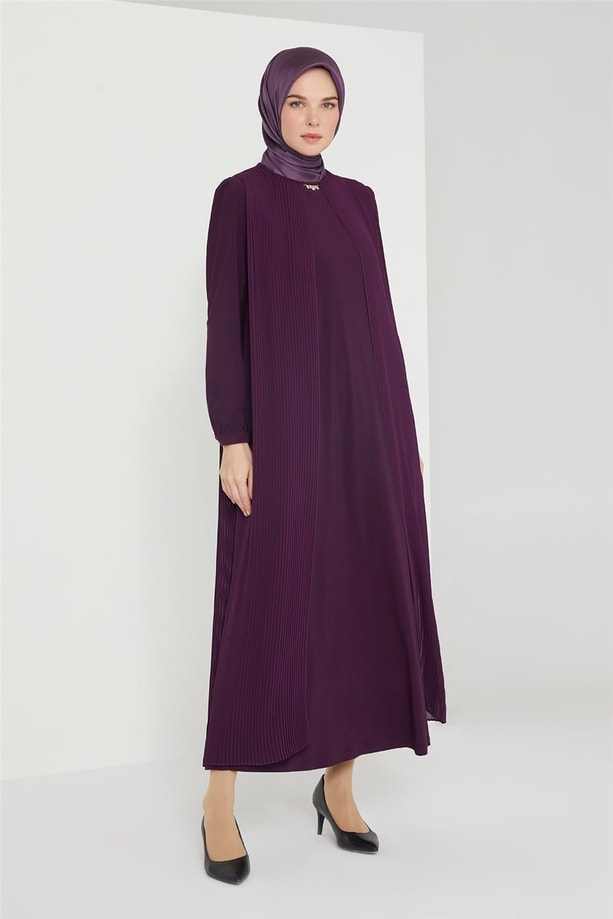Armine Abiye Elbise 21KD3308 MOR