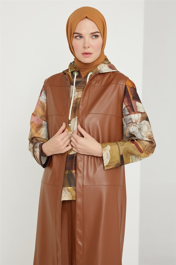 Armine Yelek 21KD3356 Taba