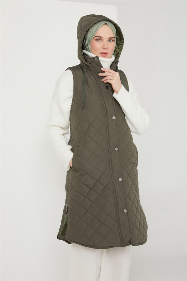 Armine Yelek 21KD4104 Haki