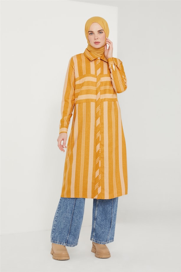 Armine Tunik 21KD4307 Safran