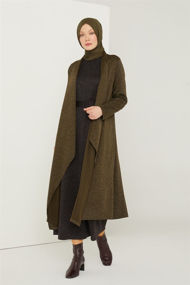 Armine Hırka 21KD4337 Haki