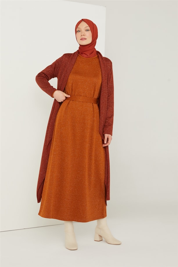 Armine Hırka 21KD4337 Tarçın