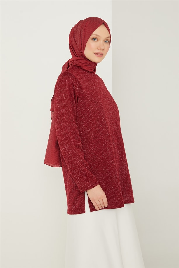 Armine Tunik 21KD4338 Bordo