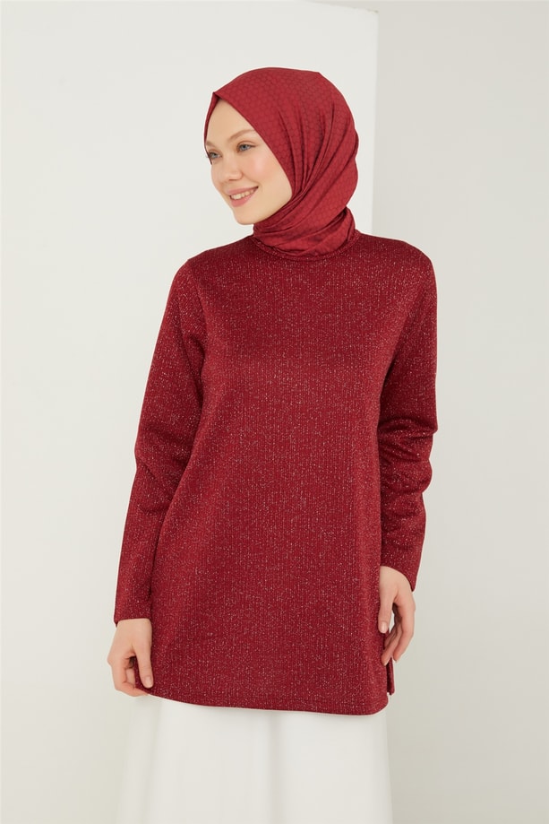 Armine Tunik 21KD4338 Bordo