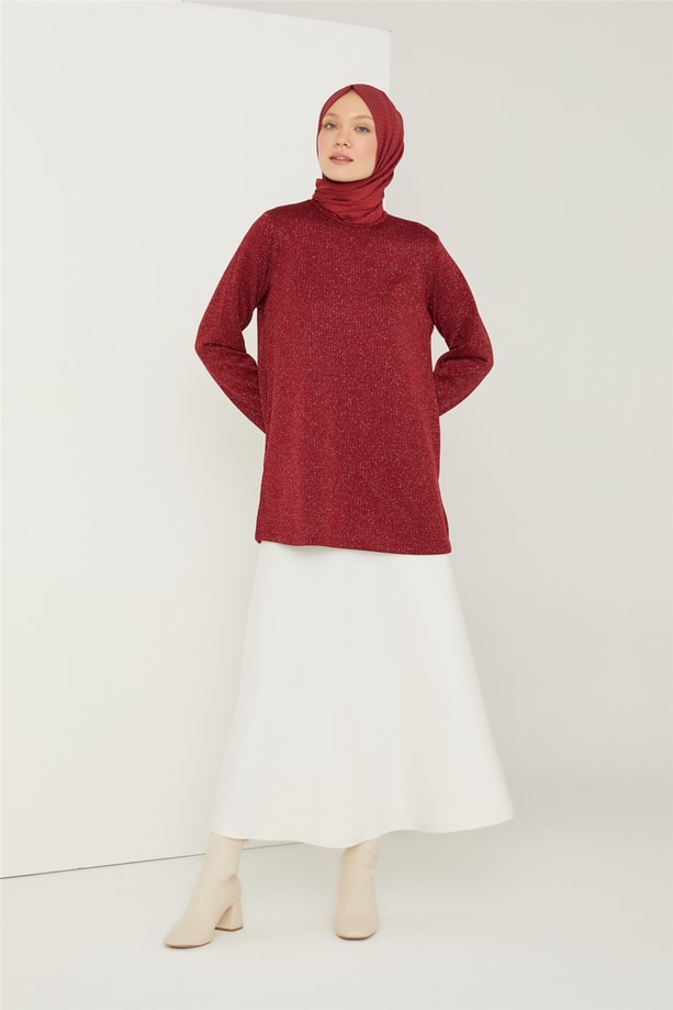 Armine Tunik 21KD4338 Bordo