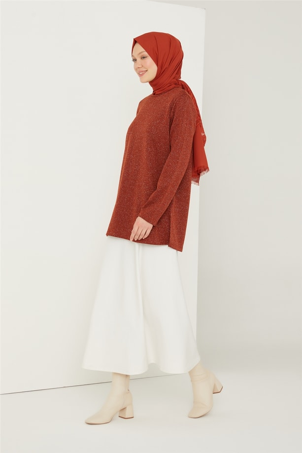 Armine Tunik 21KD4338 Kiremit