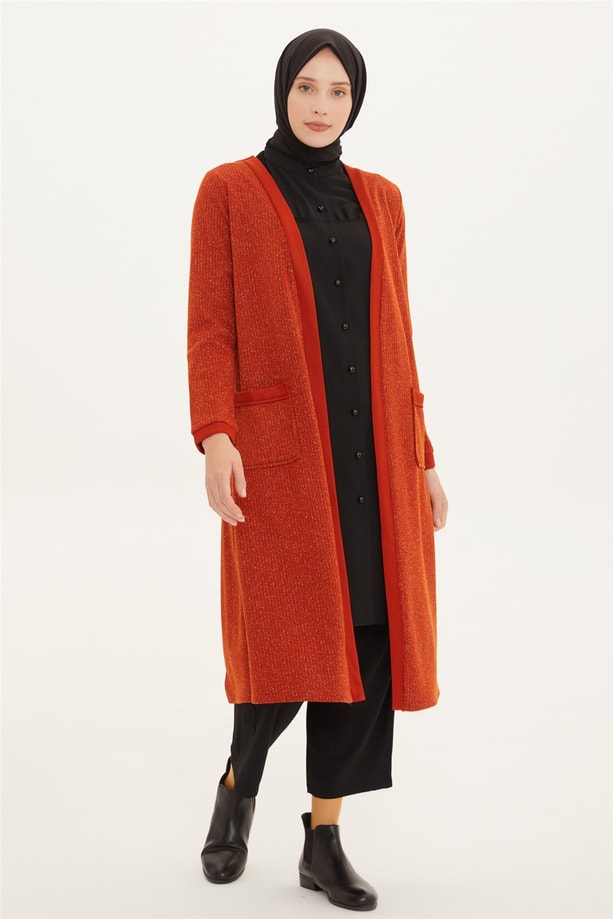 Armine Hırka 21KD4341 Kiremit