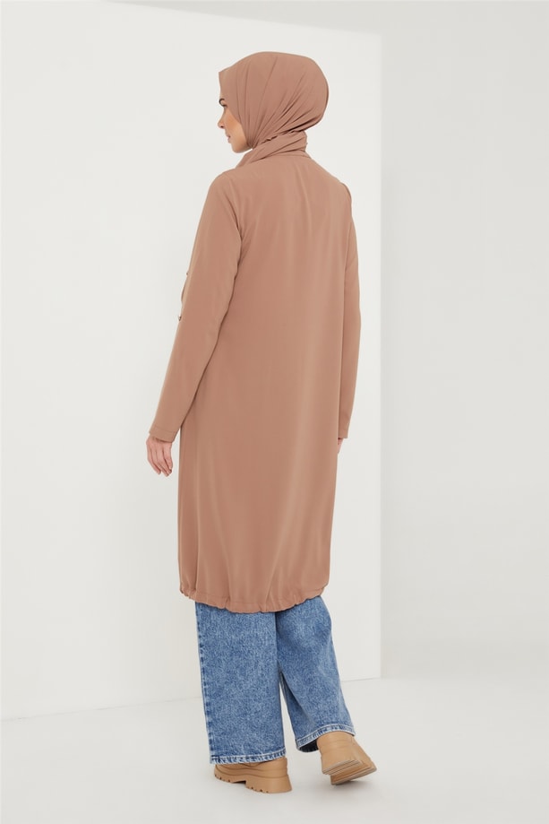 Armine Cepli Spor Tunik 21K4359 Kum