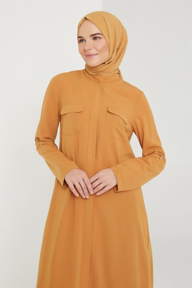 Armine Cepli Spor Tunik 21K4359 Safran