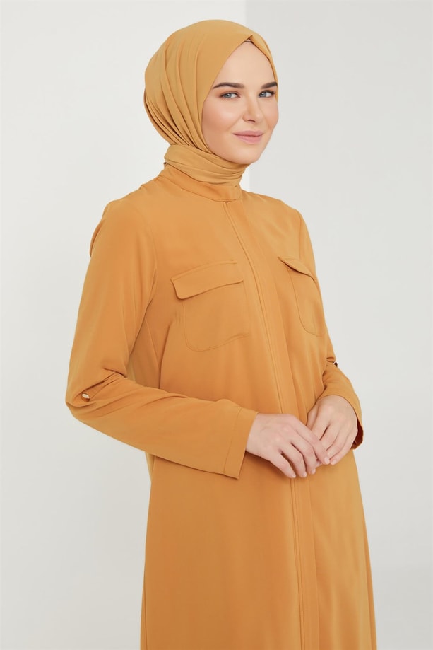 Armine Cepli Spor Tunik 21K4359 Safran
