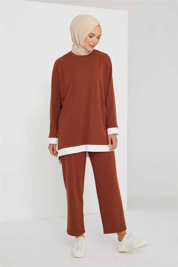 Armine Takım 21KD4402 Kahverengi