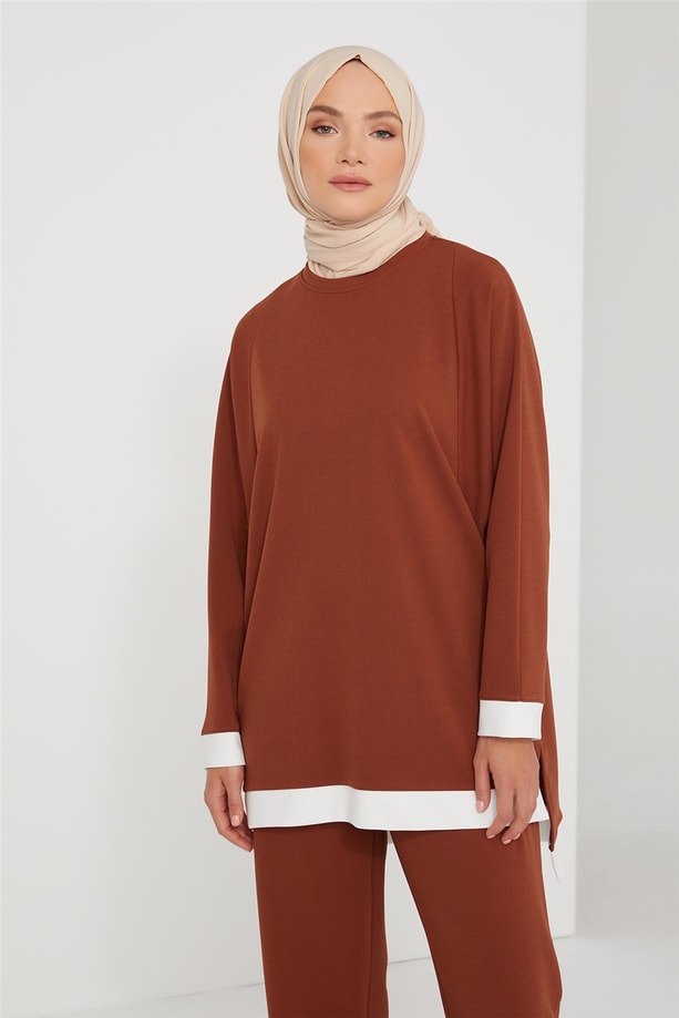 Armine Takım 21KD4402 Kahverengi