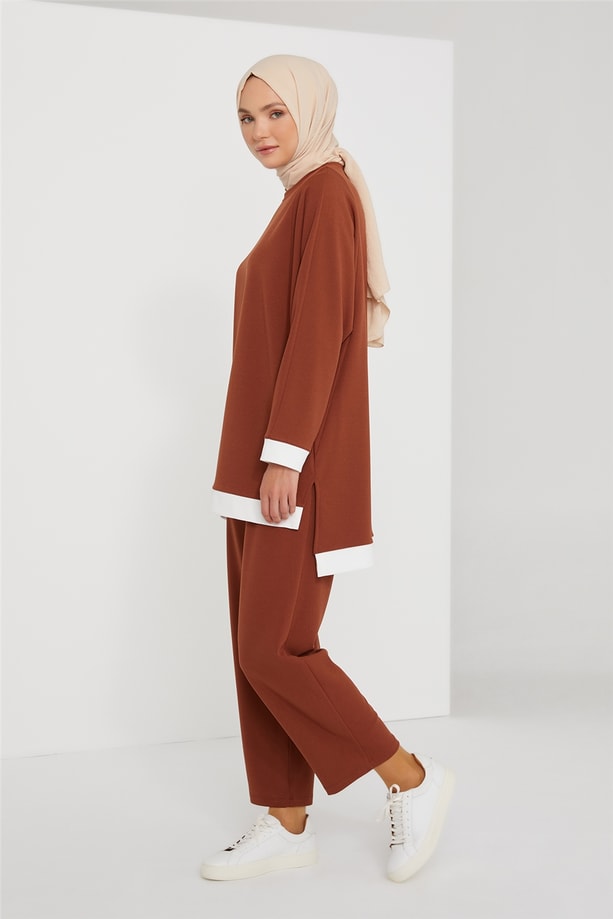 Armine Takım 21KD4402 Kahverengi