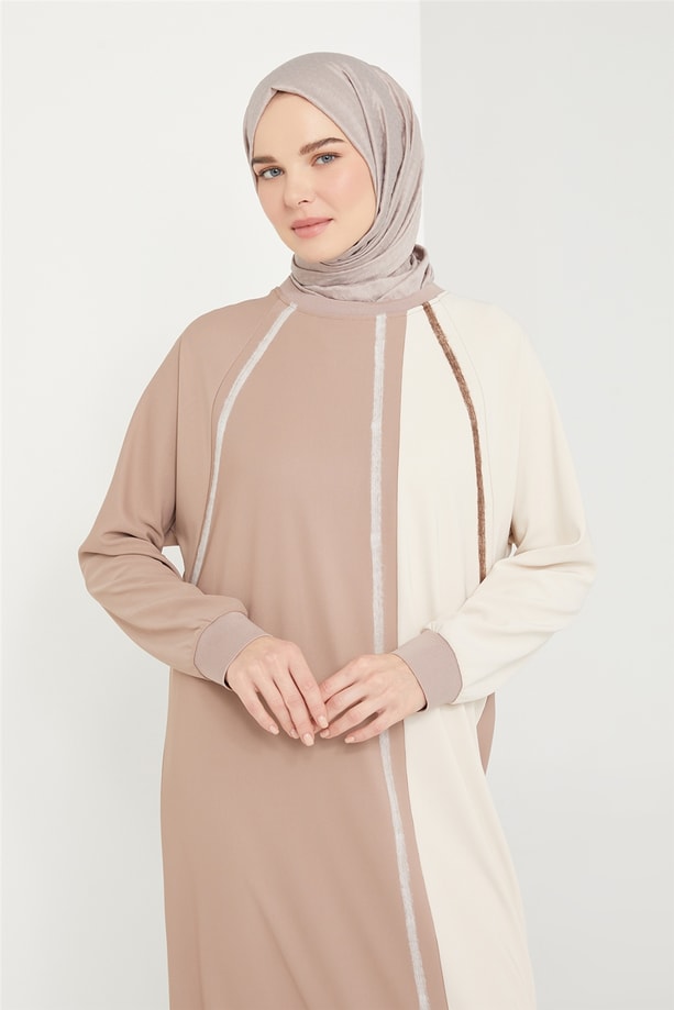 Armine Elbise 21KD4409 Vizon