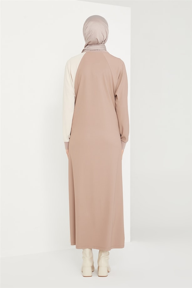 Armine Elbise 21KD4409 Vizon